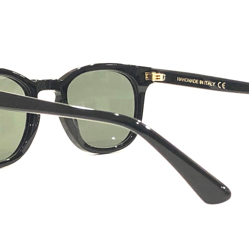 Kozy Specs Black Handmade Italian Sunglasses - Picture 3 of 6